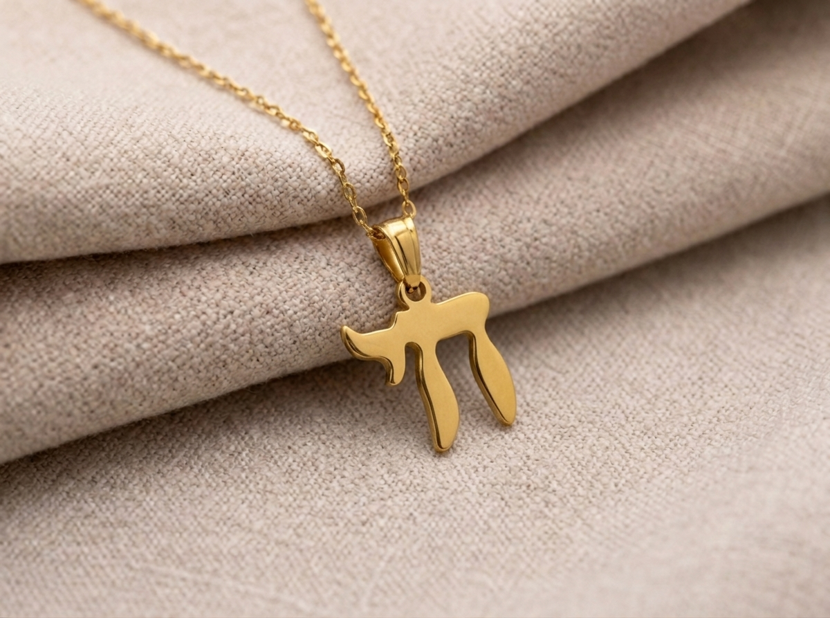 The Chai Necklace – Gold Plated